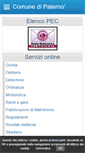 Mobile Screenshot of comune.paterno.ct.it